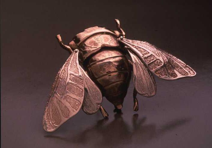 Cicada Brooch, Insect Jewelry Collection, Luna Parc