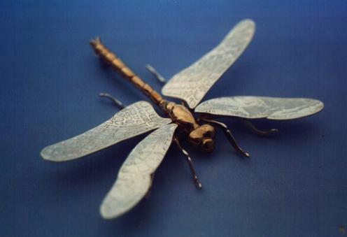 Dragon Fly brooch, insect jewelry collection from Luna Parc