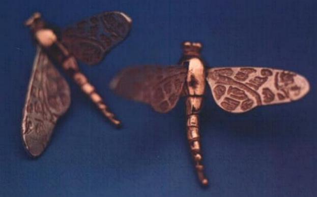 Mayfly Brooch Earrings Insect Jewelry from Luna Parc